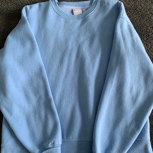 Aritzia Cozy Fleece Boyfriend Crew Sweater